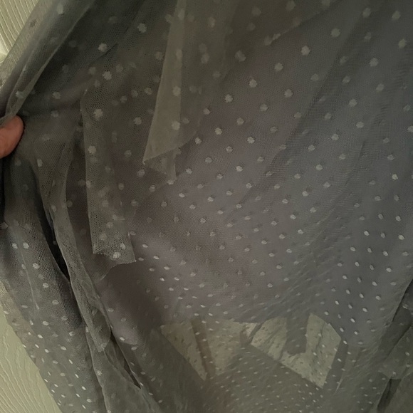 Joyfolie Mia Joy Lauryn Gray Dress NWT Women’s Small BOHO - Picture 5 of 7